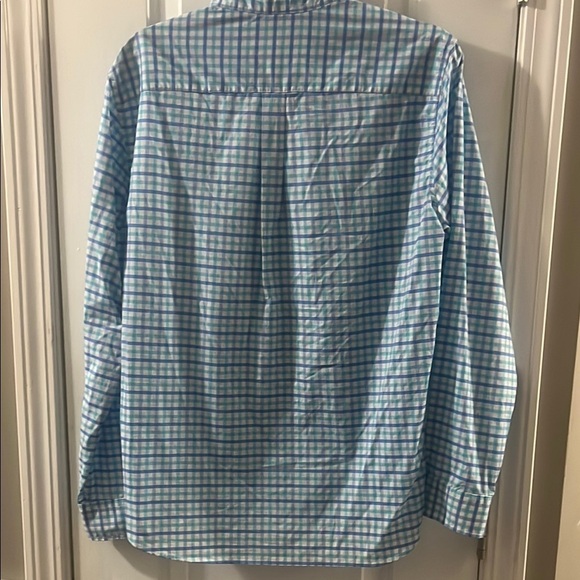 Vineyard Vines Men's Blue Checkered Shirt - Picture 3 of 4